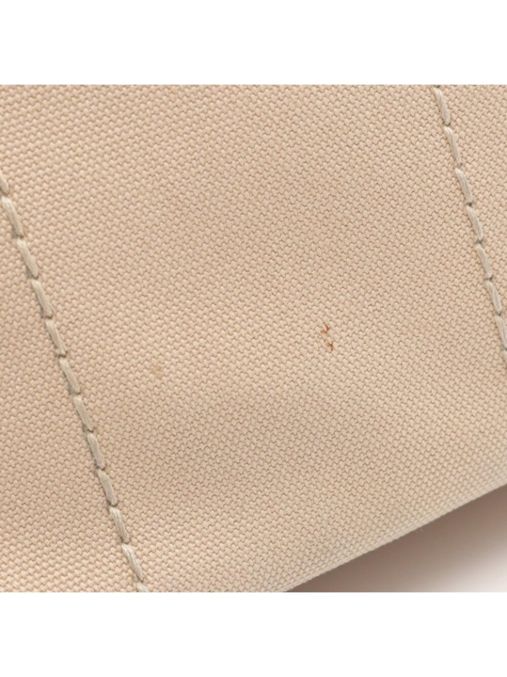 Prada Tote Canapa 2-Way Beige Canvas - Picture 9 of 10